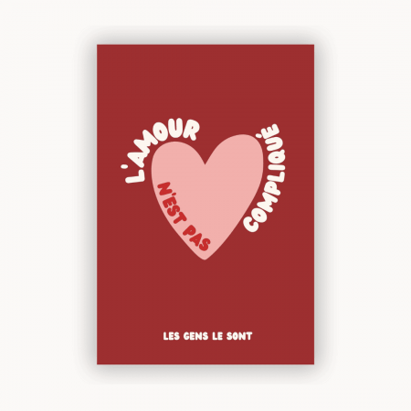 "Amour" Bordeaux