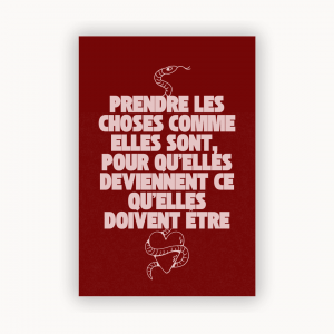 "Serpent" Bordeaux