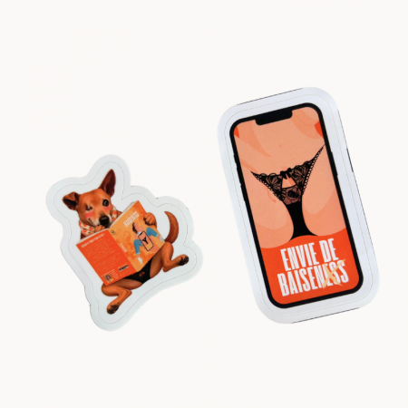 Duo Stickers Baiseness